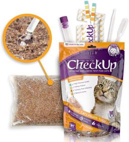 img 1 attached to 💦 KIT4CAT Home Wellness Test for Cats: Hydrophobic Litter for Urine Collection & Test Strips to Detect Diabetes, Kidney Conditions, UTI, and Blood in Urine