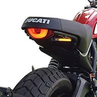 комплект уборки крыльев ducati scrambler: пластинчатый держатель для фонарей от new rage cycles - настройте свою поездку! логотип