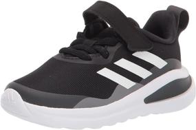 img 4 attached to 👟 Кроссовки для мальчиков Adidas Fortarun Elastic Collegiate - унисекс для младенцев.