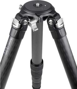 img 2 attached to 📷 Leofoto LM-365C Systematic Bowl Travel Tripod Legs - Summit Series, 5 Section Carbon Fiber CF