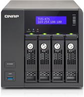 💾 enhanced storage solution: qnap tvs-471-i3-4g-us network attached storage logo