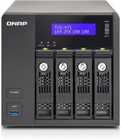 img 4 attached to 💾 Enhanced Storage Solution: Qnap TVS-471-i3-4G-US Network Attached Storage