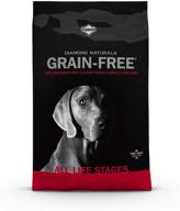 🐶 diamond naturals grain free real meat protein dry dog food: the perfect all life stages formula logo