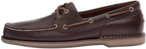 img 4 attached to Ботинки Rockport Men's Perth из пчелиного воска, коричневого цвета, мокасины и сланцы