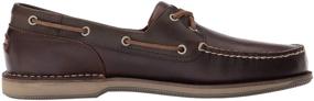 img 2 attached to Ботинки Rockport Men's Perth из пчелиного воска, коричневого цвета, мокасины и сланцы