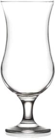 img 1 attached to 🍹 Epure Venezia Collection 4 Piece Hurricane Glass Set - Ideal for Pina Coladas, Cocktails, Beer, Juice, and Water (Pina Colada 15.5 oz)