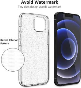 img 2 attached to 📱 Amazon Basics iPhone 13 Liquid Crystal Quartz Soft TPU Smartphone Cover: Superior Protection with Style