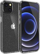 📱 amazon basics iphone 13 liquid crystal quartz soft tpu smartphone cover: superior protection with style logo