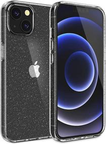 img 4 attached to 📱 Amazon Basics iPhone 13 Liquid Crystal Quartz Soft TPU Smartphone Cover: Superior Protection with Style