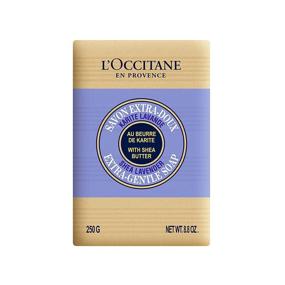 img 2 attached to 🧼 L'Occitane Shea Butter Lavender Vegetable Based Soap - Gentle & Enriched, 8.8 oz.