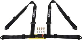 img 3 attached to 🏎️ Safeguarding Go-Kart & Racing Seats with Spocoro 4 Point Safety Harness – Pack of 1