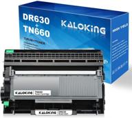 🖨️ kaloking drum unit and toner cartridge replacement for brother dr630 dr-630 tn630 tn-630 tn660 tn-660, compatible with hl-l2300d dcp-l2540dw mfc-l2700dw mfc-l2740dw printer (1 dr630, 1 tn660 combo pack) logo