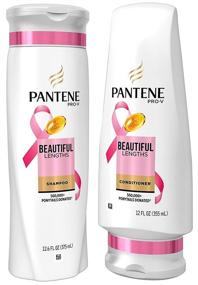 img 3 attached to 💇 Pantene Pro-V Beautiful Lengths Strengthening Shampoo and Conditioner DUO, 12.6 oz, 1 each