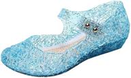 l peach princess sparkle sandals dancing girls' shoes for athletics logo