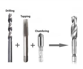 img 2 attached to 🔧 M3 M10 Automatic Spring Cutting Tools with Spiral Combination