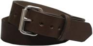 belt english bridle leather ounce men's accessories logo