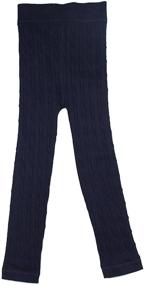 img 2 attached to Stay Warm and Stylish with Govc Winter Velvet Leggings for Girls