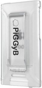 img 1 attached to PiGGyB Clip IT! Case Cover Belt Clip For IPod Nano 8Th Gen 8 8G (Clear Black)