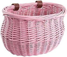 img 2 attached to 🧺 Convenient and Secure: SUNLITE Willow Bushel Strap-On Basket Ensures Easy Transport