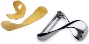 img 1 attached to Alessi Sfrido Peeler – Optimal Size, Sleek Silver Finish