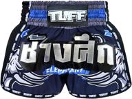 π₯ tuff sport retro muay thai boxing shorts: classic slim cut for effective martial arts training logo