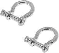 rannb stainless steel anchor shackle logo