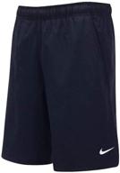 nike woven training shorts gunsmoke men's clothing in active logo