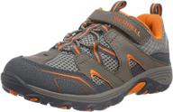 👧 explore the outdoors in style with merrell trail chaser hiking shoes for girls logo