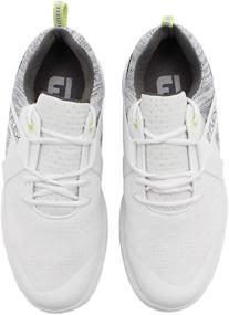 img 2 attached to FootJoy Spikeless Shoes White Medium Sports & Fitness