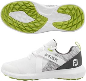 img 3 attached to FootJoy Spikeless Shoes White Medium Sports & Fitness