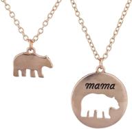 lux accessories mother daughter necklace logo