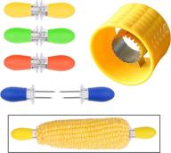 🌽 get the perfect corn-on-the-cob experience with our corn stripping tool and holders - safe, convenient, and versatile for salads, bbq, and more! logo