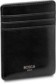 img 4 attached to Bosca Deluxe Front Pocket Wallet: Sleek Design and Superior Functionality