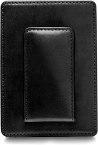 img 1 attached to Bosca Deluxe Front Pocket Wallet: Sleek Design and Superior Functionality