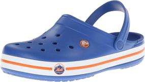 img 4 attached to Crocs Mens Crocband Mets Clog