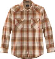 pendleton sleeve front classic canyon men's clothing in shirts logo