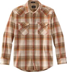 img 1 attached to Pendleton Sleeve Front Classic Canyon Men's Clothing in Shirts