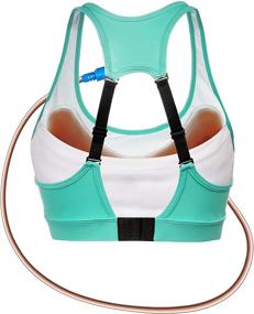 img 3 attached to 🍷 The Original WineRack Booze Bra Flask - Adjustable Design - Holds 25oz of Booze (Turquoise, Large) - Fashionable and Functional Flask for Ladies