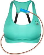 🍷 the original winerack booze bra flask - adjustable design - holds 25oz of booze (turquoise, large) - fashionable and functional flask for ladies logo