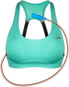 img 4 attached to 🍷 The Original WineRack Booze Bra Flask - Adjustable Design - Holds 25oz of Booze (Turquoise, Large) - Fashionable and Functional Flask for Ladies