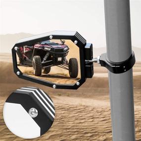 img 2 attached to Mirror】 Aluminium Offroad Shatter Tempered Motorcycle & Powersports