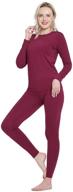 👚 women's jtanib thermal underwear set - fleece lined long johns, ultra soft and available in s-xxl sizes логотип