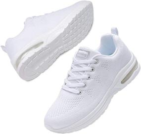 img 4 attached to 👟 Ultimate Comfort & Style: Alicegana Women's Athletic Sneakers - Air Cushion Walking Sport Shoes