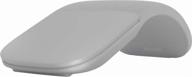 microsoft fhd-00001 surface arc mouse: sleek light grey design for effortless navigation logo
