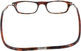 img 1 attached to 👓 Clic Reader XXL Single Vision Half Frame Designer Reading Glasses, Dark Tortoise +1.75: Comfortable & Stylish Eyewear for Efficient Reading