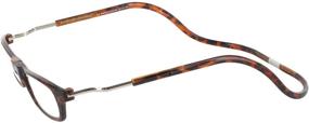 img 2 attached to 👓 Clic Reader XXL Single Vision Half Frame Designer Reading Glasses, Dark Tortoise +1.75: Comfortable & Stylish Eyewear for Efficient Reading