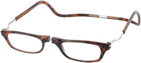 img 4 attached to 👓 Clic Reader XXL Single Vision Half Frame Designer Reading Glasses, Dark Tortoise +1.75: Comfortable & Stylish Eyewear for Efficient Reading