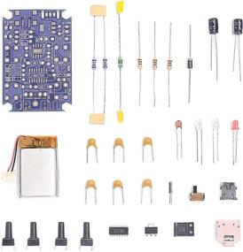 img 4 attached to 📻 Rechargeable FM Radio Kits for Electronic Soldering Practice - Portable Stereo, 76-108MHz...