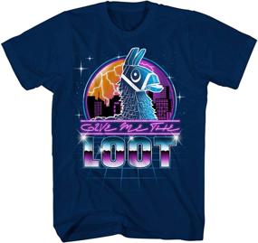 img 1 attached to 🦙 Officially Licensed Fortnite Boys Loot Llama Tee - Multicolor, Medium (SEO-Optimized)