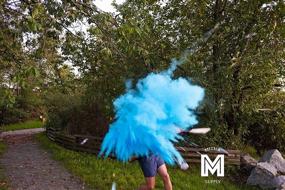 img 3 attached to 👶 Mitha Supply Premium Blue Gender Reveal Baseball - Perfect for Gender Reveal Parties